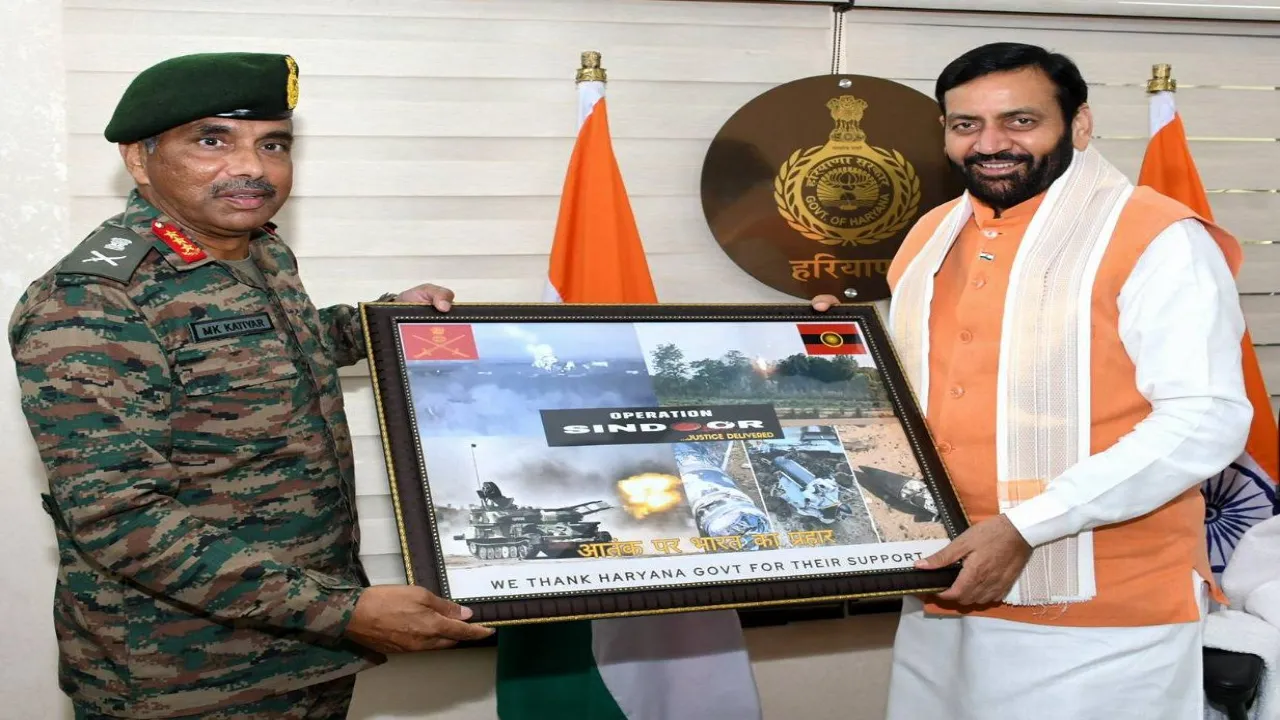 सेना कमांडर मनोज कुमार कटियार ने सीएम सैनी से की मुलाकात, अग्निवीरों के सेवा-पश्चात रोजगार मुद्दे पर की चर्चा